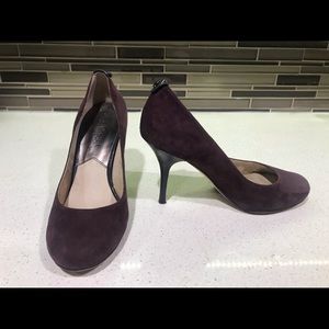 MK High-heel pumps,purple suede,excellentcondition